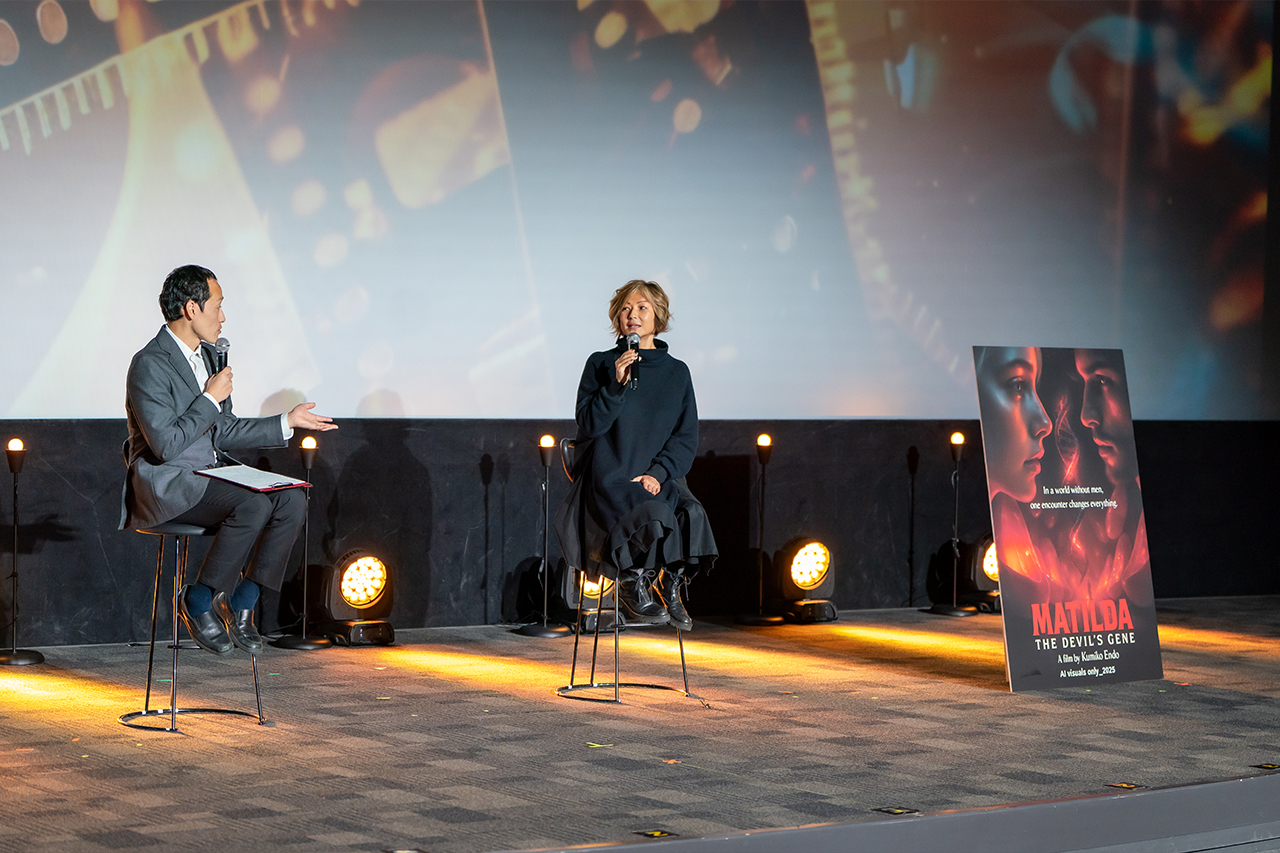 『マチルダ・悪魔の遺伝子』舞台挨拶・遠藤久美子監督